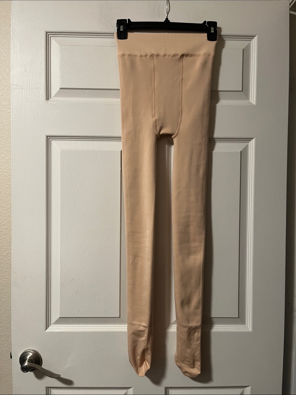 Amazon Beige Footed Leggings for Women
